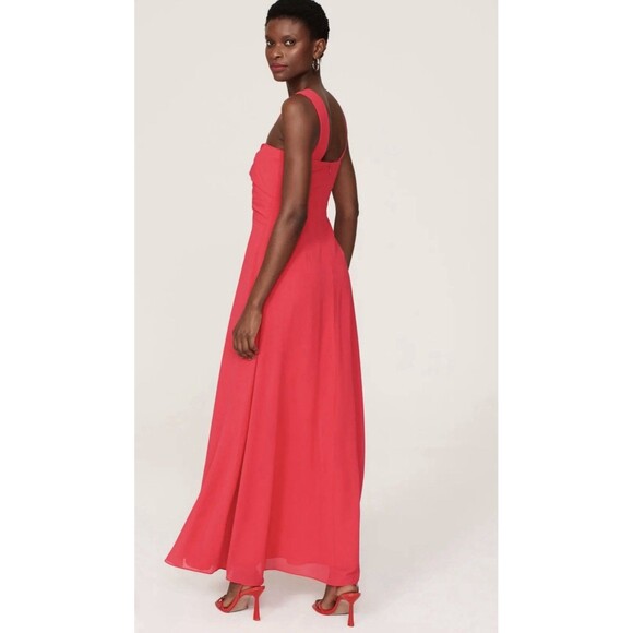 One33 Social Raspberry Gown Red Size 0 - Picture 3 of 8